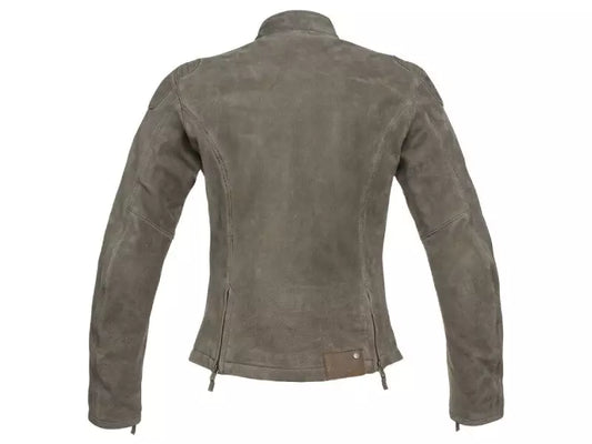 BMW Schwabing Khaki Leather Motorcycle Jacket – Women's Premium Cowhide Mid-Season Jacket (Copy) (Copy)
