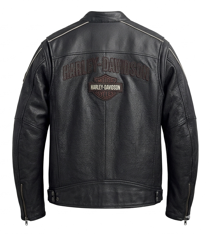 Harley-Davidson Black leather Stealth Cruiser | Command the Night