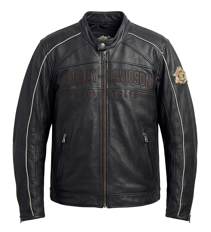 Harley-Davidson Black leather Stealth Cruiser | Command the Night