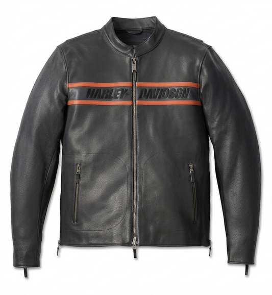 Harley Davidson Victory Lane Leather Jacket | Premium Rider Gear