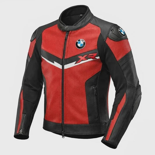 BMW Motorrad Motorbiker Leather Jacket New BMW Cowhide Leather Jacket