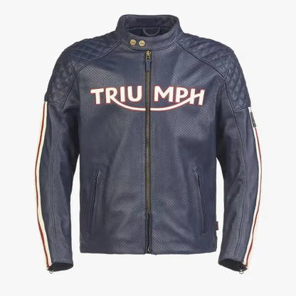 Triumph Men’s Vintage Motorcycle Racing Jacket
