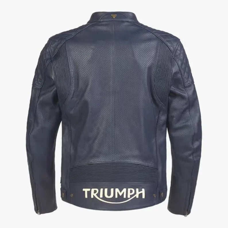 Triumph Men’s Vintage Motorcycle Racing Jacket