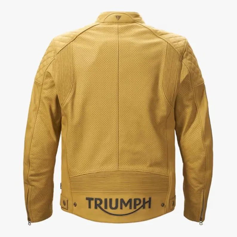 Triumph Men’s Vintage Motorcycle Racing Jacket