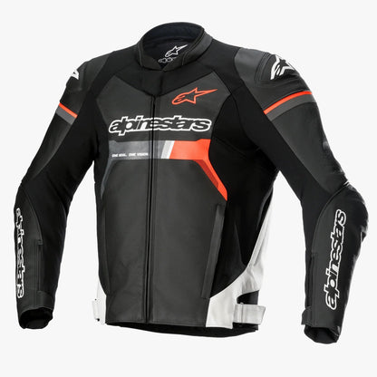GP Force Leather Motorcycle Jacket – Tech-Air® Ready Racing Jacket with CE Protection
