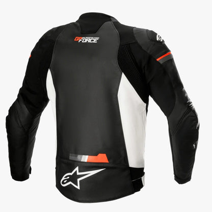 GP Force Leather Motorcycle Jacket – Tech-Air® Ready Racing Jacket with CE Protection