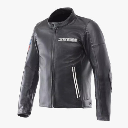 LEGGENDA - MOTORCYCLE JACKET IN LEATHER MEN
