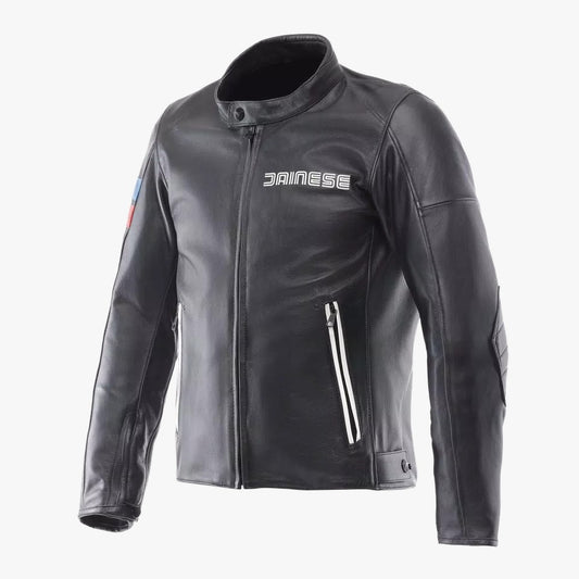 LEGGENDA - MOTORCYCLE JACKET IN LEATHER MEN