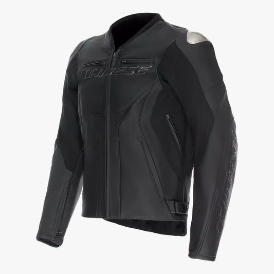 RACING 5 - MEN LEATHER MOTORCYCLE JACKET SHORT/TALL FIT (S/T)