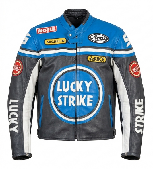 LUCKY STRIKE Grand Prix Racing Series Stealth Onyx Black & Electric Blue