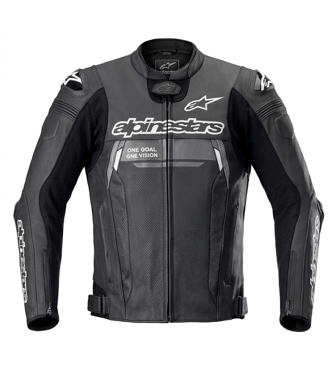 Alpinestars Custom Leather Jackets Men's Black
