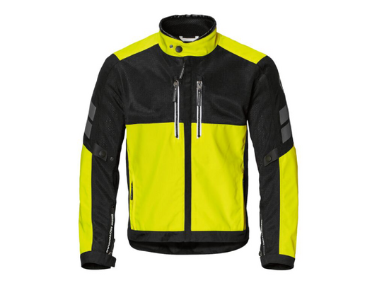 BMW Bavella Motorcycle Jacket – Men's High-Visibility All-Season Jacket with Removable Liner