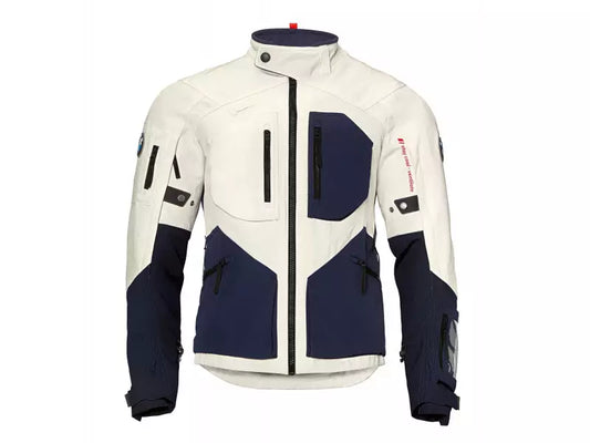 BMW GS Rallye White GTX Motorcycle Jacket