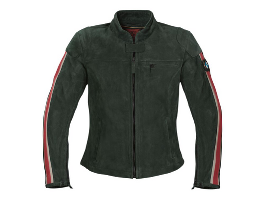 BMW Schwabing Green Leather Motorcycle Jacket – Women's Premium Cowhide Mid-Season Jacket (Copy)
