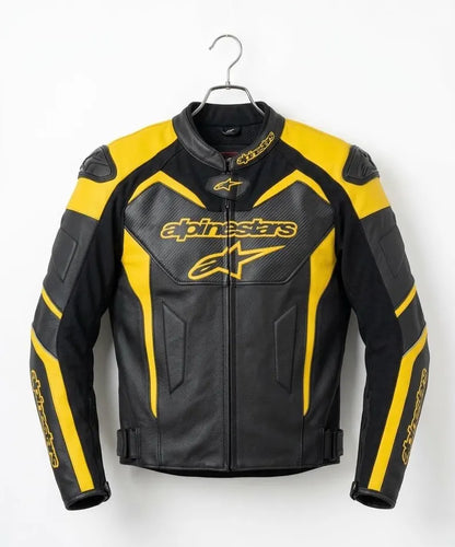 Alpinstar Black and Yellow Jacket with CE Protections