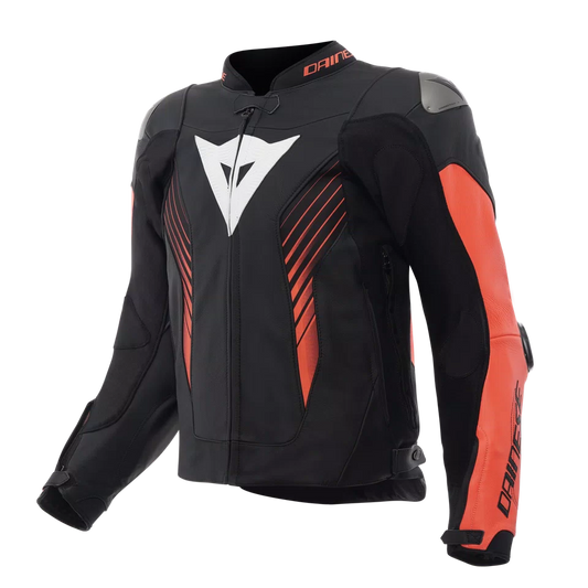 Dainese Super Speed 5 Leather Jacket – Premium Racing Motorcycle Jacket with D-Air® Compatibility