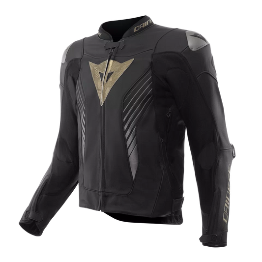 Dainese Super Speed 5 Leather Jacket – Premium Racing Motorcycle Jacket with D-Air® Ready