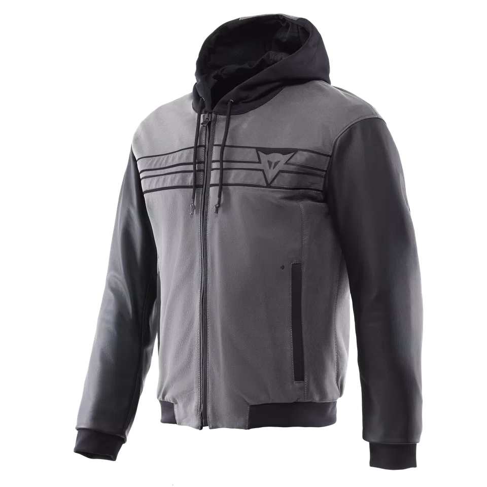 Dainese VintEdge Leather Bomber Jacket – Men's CE Certified Motorcycle Jacket