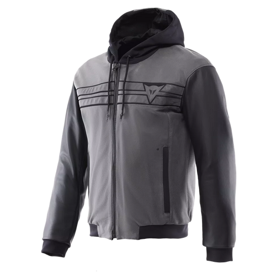 Dainese VintEdge Leather Bomber Jacket – Men's CE Certified Motorcycle Jacket
