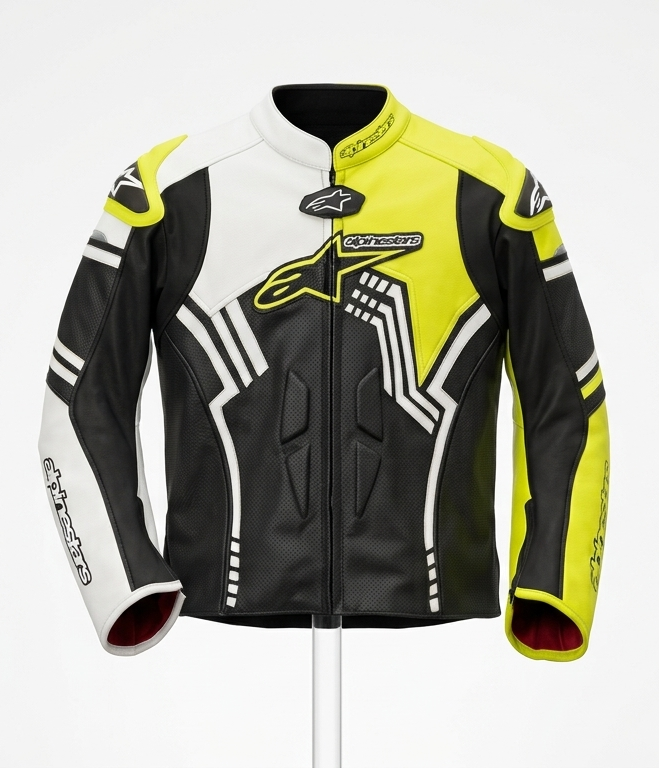 Alpinestars Motorcycle Leather Jacket For Men