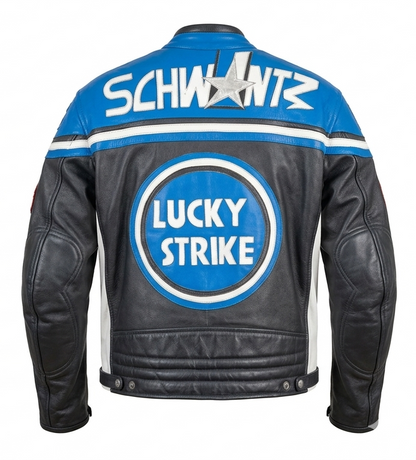 LUCKY STRIKE Grand Prix Racing Series Stealth Onyx Black & Electric Blue